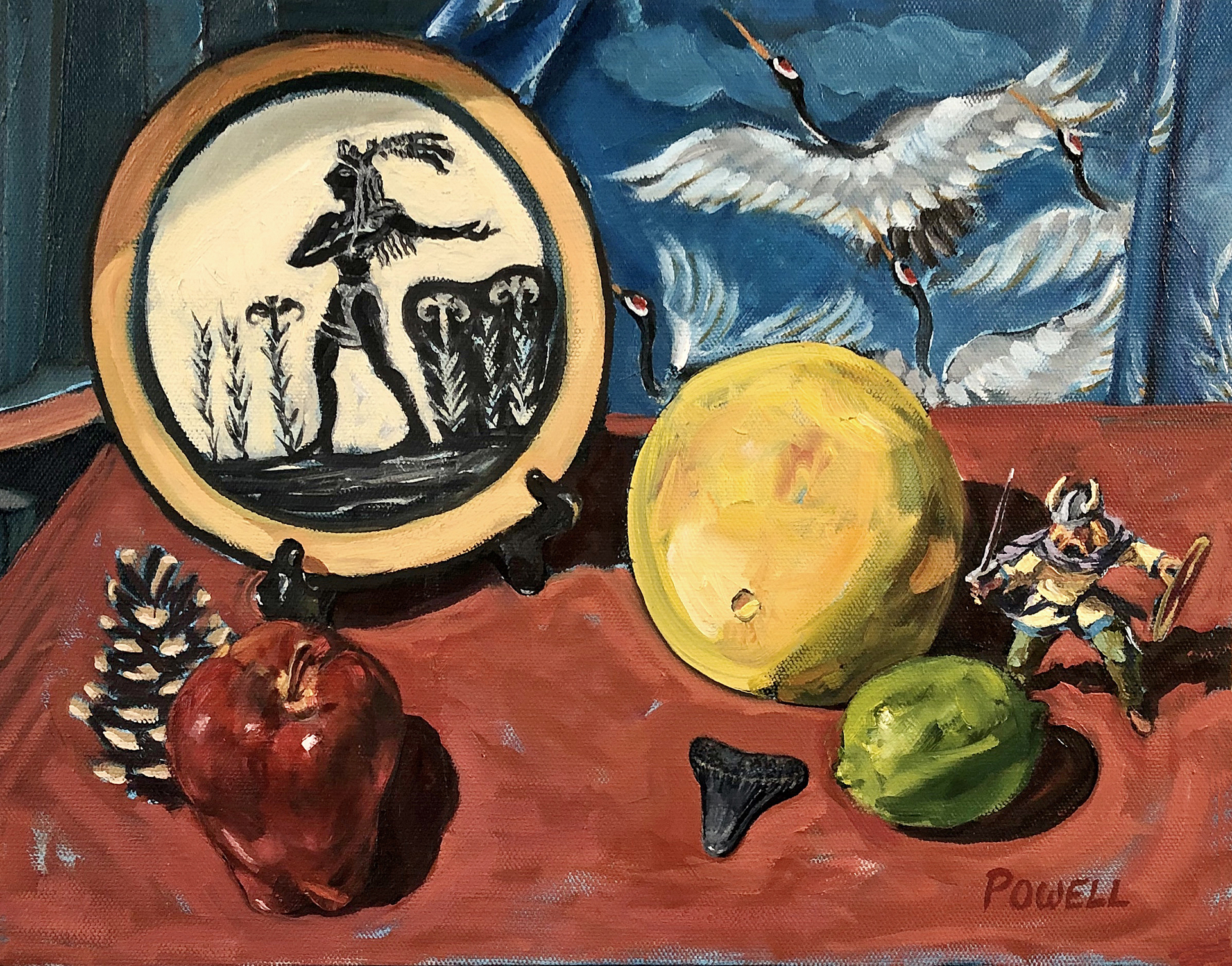 Still Life with Grapefruit and Viking